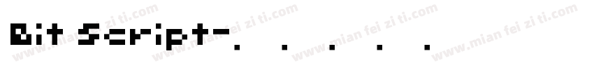 Bit Script字体转换